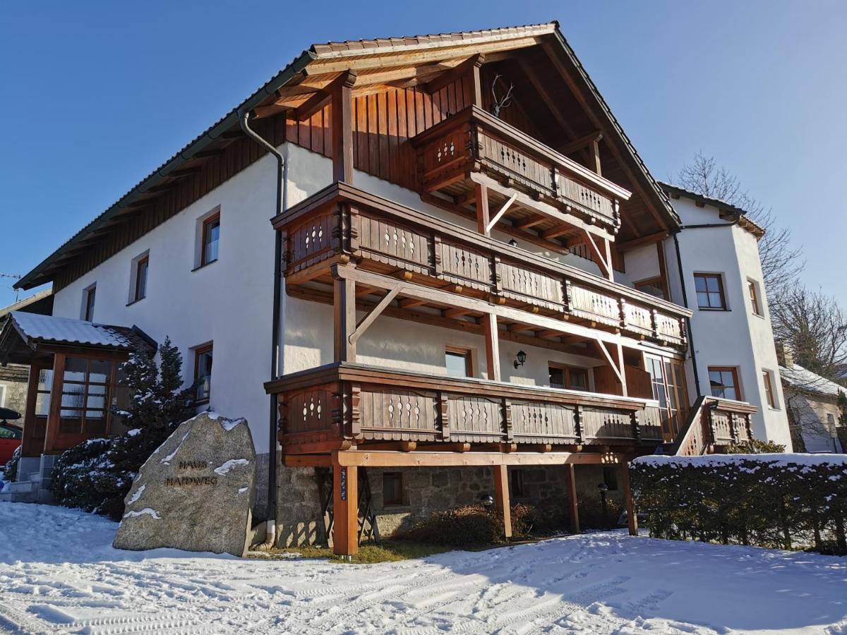 Haus Haidweg - Ferienwohnungen In Haidmuehle Im Dreilaendereck De-Cz-At Esterno foto