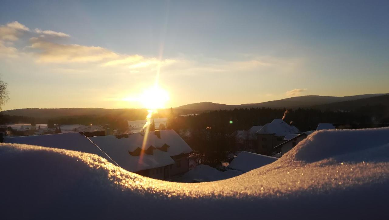 Haus Haidweg - Ferienwohnungen In Haidmuehle Im Dreilaendereck De-Cz-At Esterno foto