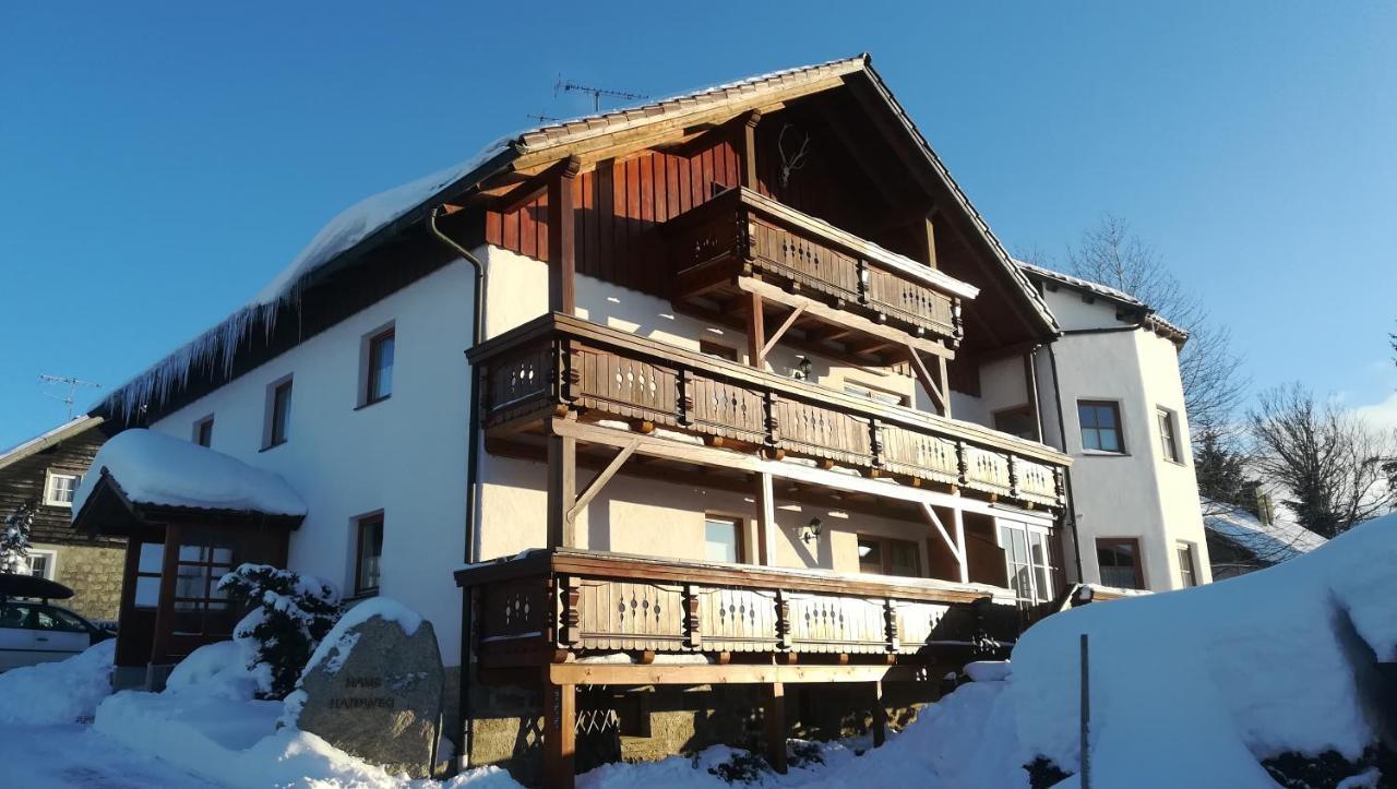 Haus Haidweg - Ferienwohnungen In Haidmuehle Im Dreilaendereck De-Cz-At Esterno foto