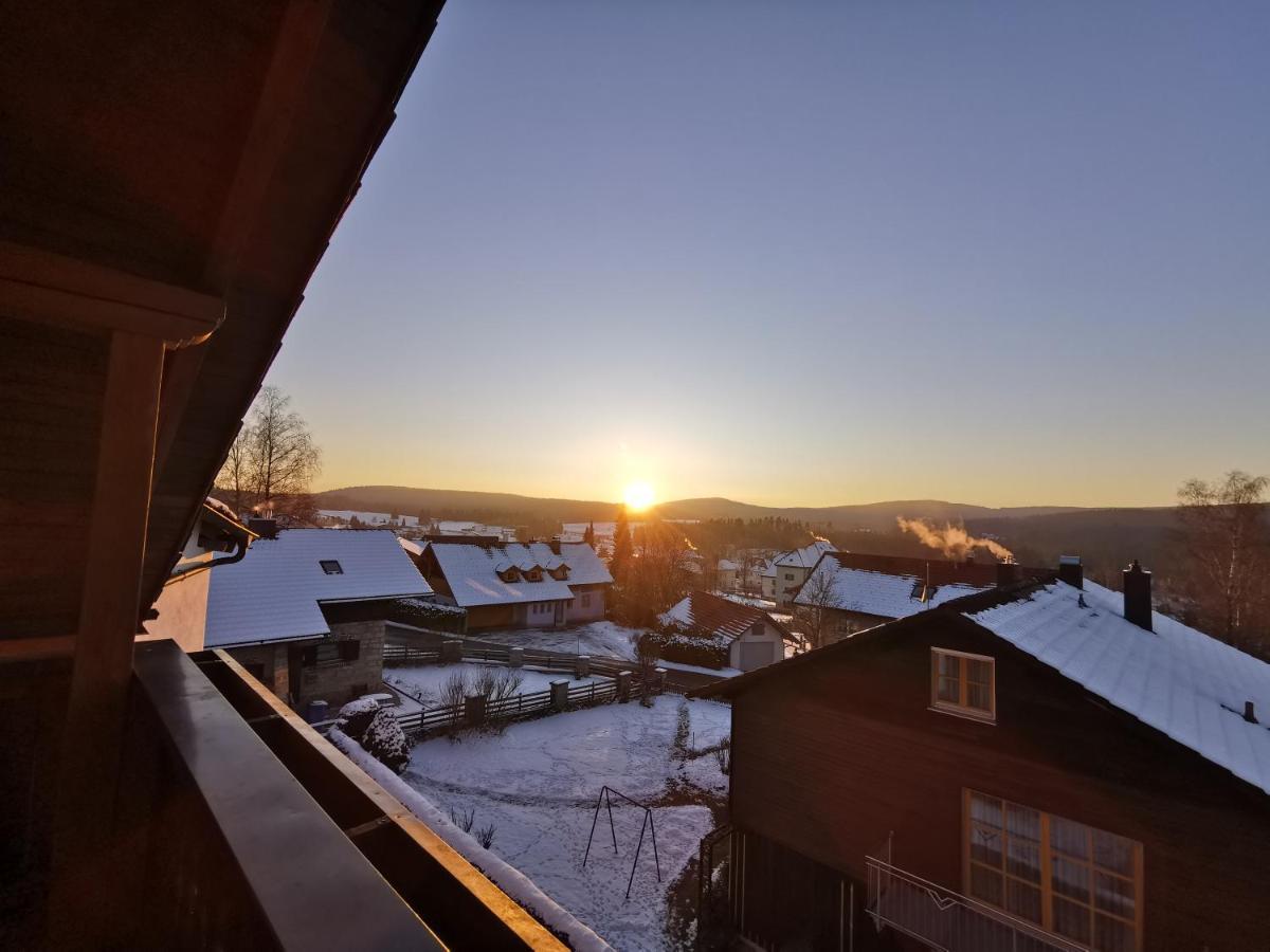 Haus Haidweg - Ferienwohnungen In Haidmuehle Im Dreilaendereck De-Cz-At Esterno foto
